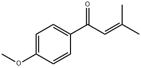 2-Buten-1-one, 1-(4-methoxyphenyl)-3-methyl- Struktur