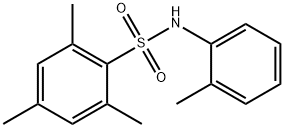 2,4,6-trimethyl-N-(o-tolyl)benzenesulfonamide Struktur