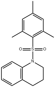 1-[(2,4,6-trimethylphenyl)sulfonyl]-1,2,3,4-tetrahydroquinoline Struktur