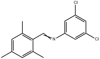 (3,5-dichlorophenyl)(mesitylmethylene)amine Struktur