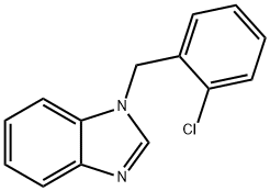 1-(2-chlorobenzyl)-1H-benzo[d]imidazole Struktur