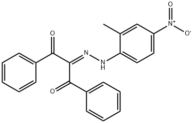 2-[(2-methyl-4-nitrophenyl)hydrazono]-1,3-diphenyl-1,3-propanedione Struktur