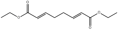 (2E,6E)-diethyl octa-2,6-dienedioate Struktur