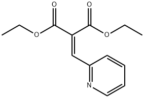 Propanedioic acid, (2-pyridinylmethylene)-, diethyl ester Struktur