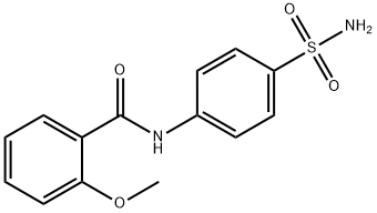 N-[4-(aminosulfonyl)phenyl]-2-methoxybenzamide Struktur