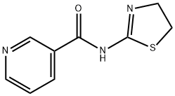 N-(4,5-dihydro-1,3-thiazol-2-yl)pyridine-3-carboxamide Struktur