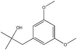 1-(3,5-DIMETHOXYPHENYL)-2-METHYLPROPAN-2-OL Struktur