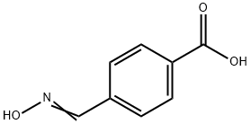 Benzoic acid, 4-[(hydroxyimino)methyl]- Struktur