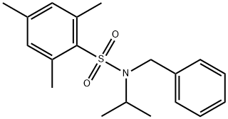 N-benzyl-2,4,6-trimethyl-N-propan-2-ylbenzenesulfonamide Struktur