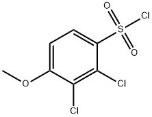 Benzenesulfonyl chloride, 2,3-dichloro-4-methoxy- Struktur