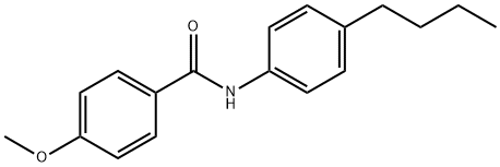 N-(4-butylphenyl)-4-methoxybenzamide Struktur