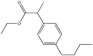 Benzeneacetic acid, 4-butyl-a-methyl-, ethyl ester