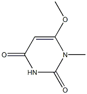 2,4(1H,3H)-Pyrimidinedione, 6-methoxy-1-methyl-