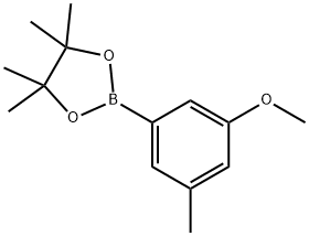 2-(3-methoxy-5-methylphenyl)-4,4,5,5-tetramethyl-1,3,2-dioxaborolane