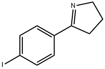 3,4-DIHYDRO-5-(4-IODOPHENYL)-2H-PYRROLE Struktur