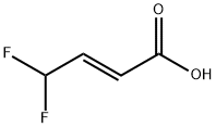 4,4-Difluoro-but-2-enoic acid Struktur