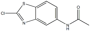 N-(2-chlorobenzo[d]thiazol-5-yl)acetamide Struktur