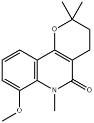 7-methoxy-2,2,6-trimethyl-2,3,4,6-tetrahydro-5H-pyrano[3,2-c]quinolin-5-one