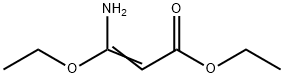 ethyl 3-amino-3-ethoxy-prop-2-enoate Struktur