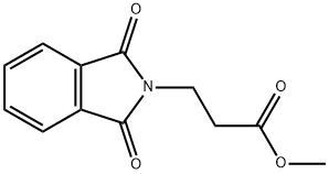 2H-Isoindole-2-propanoicacid, 1,3-dihydro-1,3-dioxo-, methyl ester Struktur