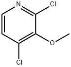 2,4-dichloro-3-methoxypyridine Struktur