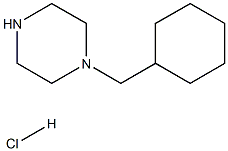 1-(cyclohexylmethyl)piperazine hydrochloride Struktur