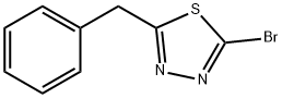 2-benzyl-5-bromo-1,3,4-thiadiazole Struktur