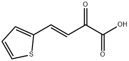 (3E)-2-oxo-4-(thiophen-2-yl)but-3-enoic acid Struktur