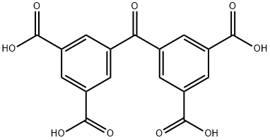 1,3-Benzenedicarboxylic acid,5,5'-carbonylbis- Struktur