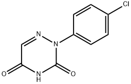 2-(4-Chloro-phenyl)-2H-[1,2,4]triazine-3,5-dione Struktur