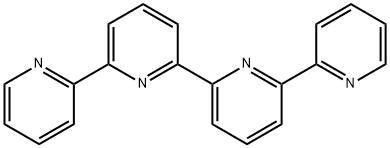 2,2':6',2'':6'',2'''-quaterpyridine Struktur