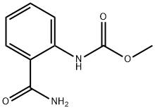 methyl N-(2-carbamoylphenyl)carbamate Struktur