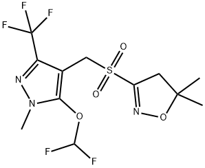 砜吡草唑, 447399-55-5, 結(jié)構(gòu)式