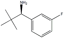 (1R)-1-(3-FLUOROPHENYL)-2,2-DIMETHYLPROPAN-1-AMINE Struktur