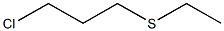 Propane, 1-chloro-3-(ethylthio)- Struktur
