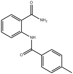 2-[(4-methylbenzoyl)amino]benzamide Struktur