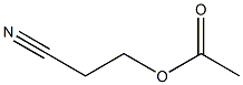 2-cyanoethyl acetate Struktur