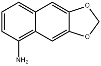 naphtho[2,3-d][1,3]dioxol-5-amine Struktur