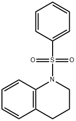 Quinoline, 1,2,3,4-tetrahydro-1-(phenylsulfonyl)- Struktur