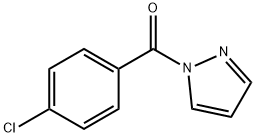 1-(4-chlorobenzoyl)-1H-pyrazole Struktur