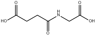 琥珀酸基甘胺酸, 5694-33-7, 結(jié)構式