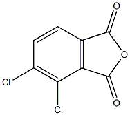 1,3-Isobenzofurandione, 4,5-dichloro- Struktur