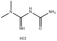 (E)-[amino(dimethylamino)methylidene]urea:hydrochloride Struktur