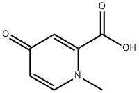 1-METHYL-4-OXO-1,4-DIHYDROPYRIDINE-2-CARBOXYLIC ACID Struktur