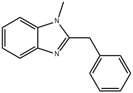 2-benzyl-1-methyl-1H-benzo[d]imidazole Struktur