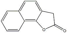 Naphtho[1,2-b]furan-2(3H)-one Struktur