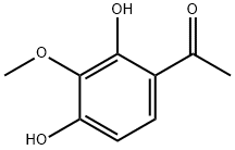 2',4'-Dihydroxy-3'-methoxyacetophenone Struktur