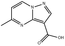 5-METHYLPYRAZOLO[1,5-A]PYRIMIDINE-3-CARBOXYLIC ACID Struktur