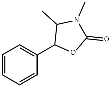 3,4-dimethyl-5-phenyl-oxazolidin-2-one Struktur