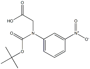 N-BOC-R-3-硝基苯甘氨酸, 63633-37-4, 結(jié)構(gòu)式